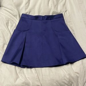 & OTHER STORIES preppy skirt in blueish purple!